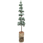 ZedernBaum ArtificialNature, PE/Holz, 15x15x80 cm