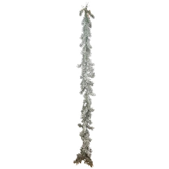 TannenGirlande beschneit ArtificialNature, PE, 190 cm