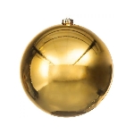 Kugel GlossY, gold, Plastik, D10 cm