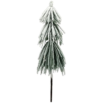 TannenZweig beschneit ArtificialNature, Kunststoff, 30 cm