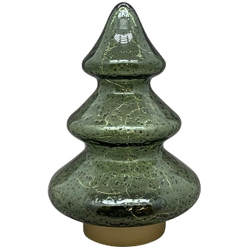 LED Baum PENO, Glas, 19x19x28,5 cm