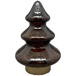 LED Baum PENO, orange, Glas, 13,7x13,7x21,5 cm