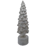 LED Baum PENO, weiß, Glas, 10x36,5 cm