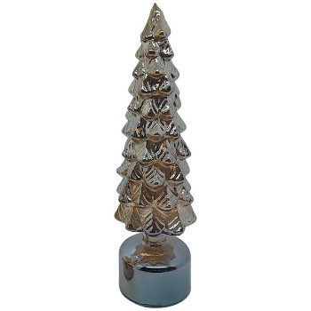 LED Baum PENO, apricot, Glas, 10x36,5 cm