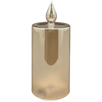 LED Kerzen PENO, Glas, 9x9x21 cm
