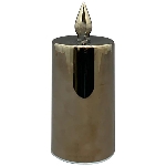 LED Kerzen PENO, Glas, 9x9x21 cm