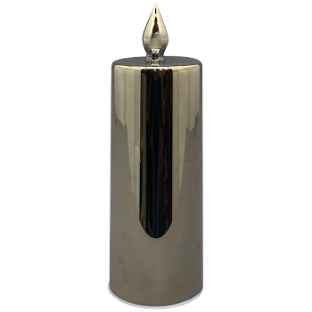LED Kerzen PENO, Glas, 9x9x27 cm
