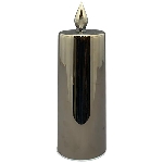 LED Kerzen PENO, Glas, 9x9x27 cm