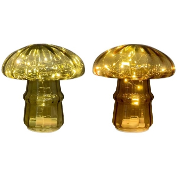 LED Pilz PENO, Glas, 16,2x16,2x17,5 cm