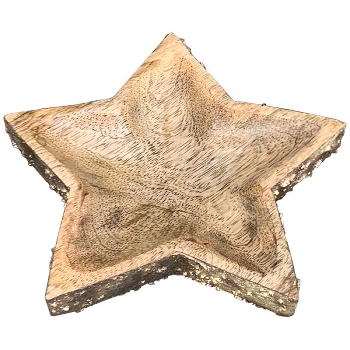 SternTeller Dost, Holz, 20x3,5x20 cm