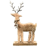 Rentier Puri, Holz, 35x7x50 cm