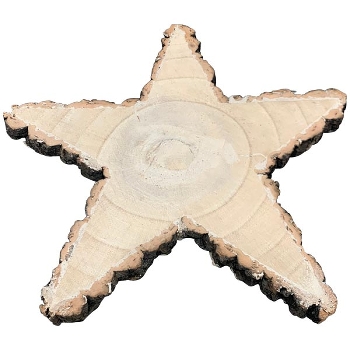 Stern TIMBA, Holz, 28x28x2 cm