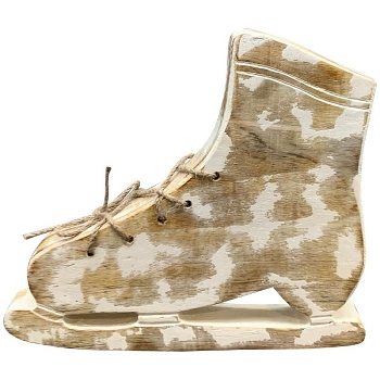 SchneeSchuhe Dost, Holz, 23x3,5x20 cm