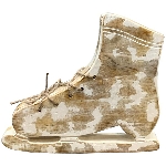 SchneeSchuhe Dost, Holz, 23x3,5x20 cm
