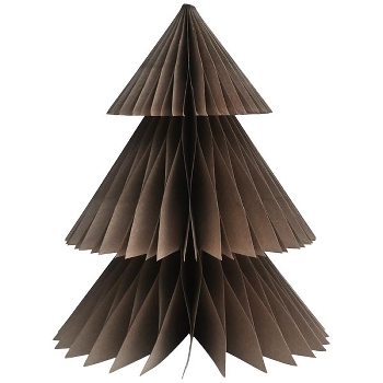 TannenBaum PaperART, braun, Papier, 26x26x30 cm