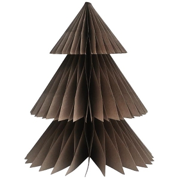 TannenBaum PaperART, braun, Papier, 40x40x50 cm