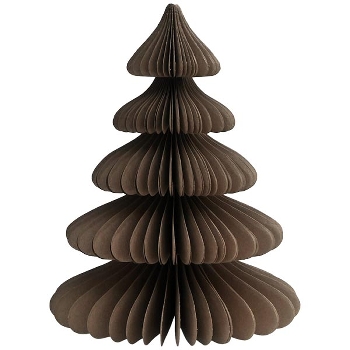 TannenBaum PaperART, braun, Papier, 23x23x30 cm