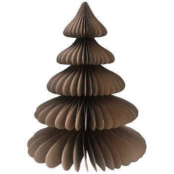 TannenBaum PaperART, braun, Papier, 35x35x46 cm
