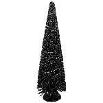 LED TannenBaum Lumière, schwarz, PE/Metall, 18x18x60 cm