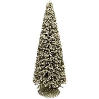 LED TannenBaum Lumière, silber, PE/Metall, 15x15x40 cm
