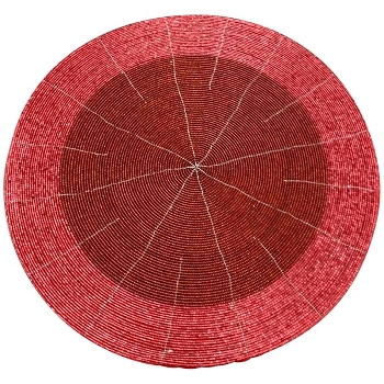 PlatzSet GlinT, rot, Polyester, 36x36x0,2 cm