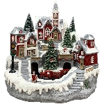 WeihnachtsDorf LED Noél, bunt, Polyresin, 28x28,5x27 cm