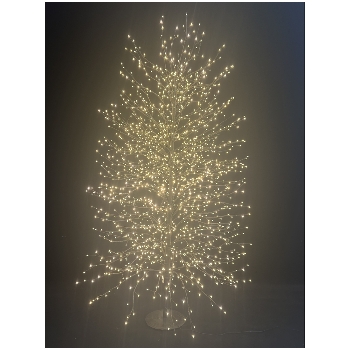 Baum Lumière, Metall, 40x40x150 cm