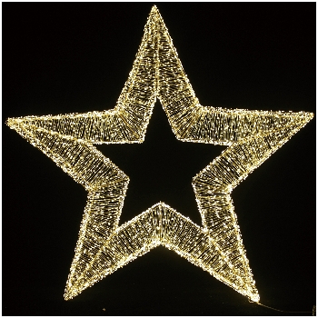 Stern Lumière, Metall, 70x9x70 cm
