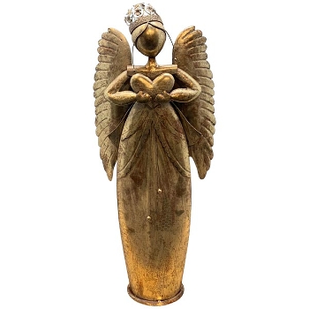 Engel ArtFerro, gold, Metall, 35x13x85 cm
