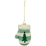 XmasHänger Lilian, grün, Plastik, 7x3,3x9,2 cm