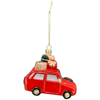 XmasHänger Lilian, Plastik, 4,8x4,6x15,5 cm