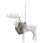 RentierHänger Lilian, weiß, Plastik, 8,5x6,5x13,3 cm