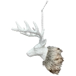RentierHänger Lilian, weiß, Plastik, 8,5x6,5x13,3 cm