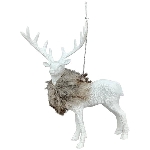 RentierHänger Lilian, weiß, Plastik, 8,5x6,5x13,3 cm