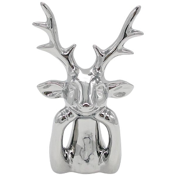 Rentier ArgenT, silber, Dolomite, 14,5x10x24 cm