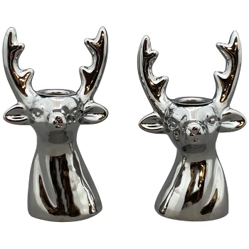 KerzenHalter ArgenT, silber, Dolomite, 8,5x6,5x13,5 cm
