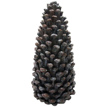 Zapfen Lilian, Polyresin, 14,5x14x28,5 cm