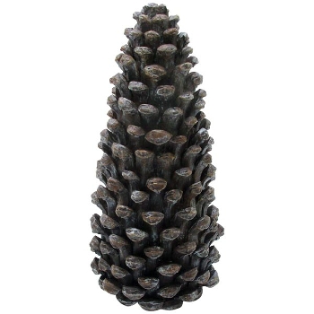 Zapfen Lilian, Polyresin, 12x11,5x23,5 cm