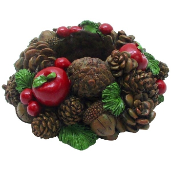 KerzenHalter Lilian, Polyresin, 15,5x14x6 cm