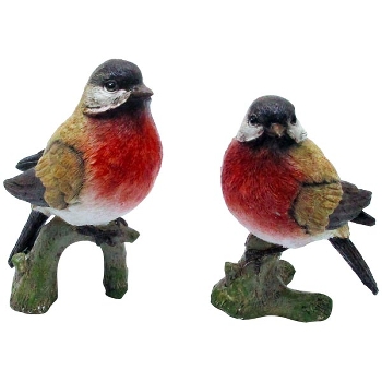 Vogel Lilian, Polyresin, 7,5x6x11,5 cm