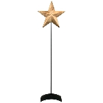 Stern mit Stab Dost, Holz, 30x30x110 cm