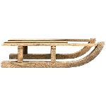 Schlitten Dost, Holz, 23x15x60 cm
