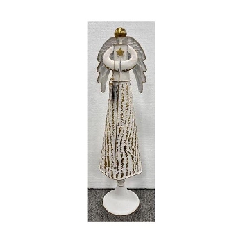 Engel ClairBlanc, Metall, 16x15x55,5 cm