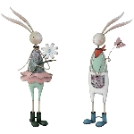Hase ArtFerro, Metall, 34x16x76 cm, 28x25x70 cm