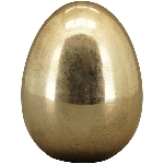 Ei Aurum, gold, Stoneware, 9x9x12 cm