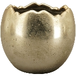PflanzEi Aurum, gold, Stoneware, 21,5x21,5x20 cm