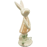 Hase Pearl, Keramik, 7x6,5x18,2 cm, 7x6,5x19,2 cm