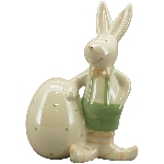 Hase Pearl, Keramik, 7,3x4,2x12 cm, 8,3x4,6x12 cm