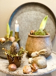 Hase ArteToscana, braun, Terrakotta, 14,6x6,8x18,9 cm