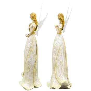 Fee Sannie, creme, Polyresin, 11x7x24 cm